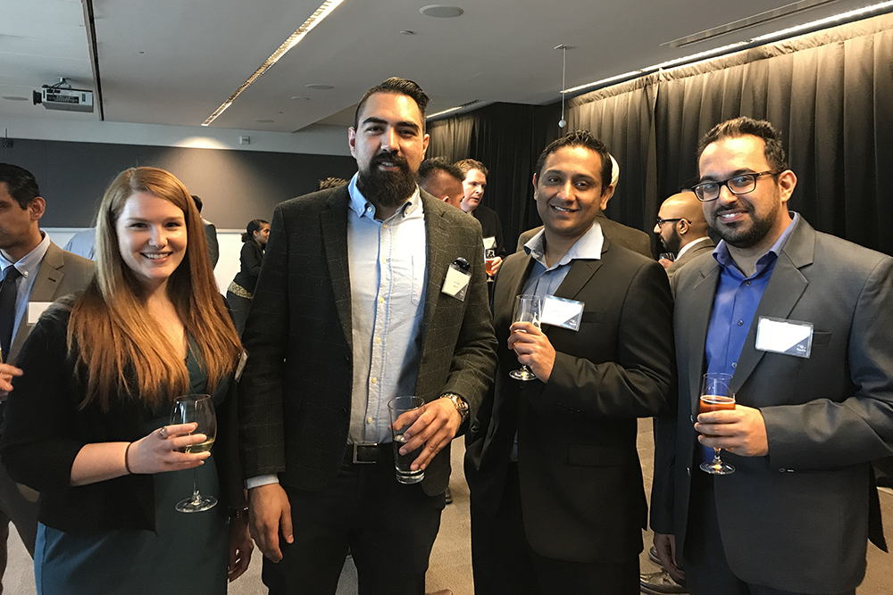 Master of Management Analytics program networking event in Toronto